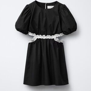 Zara black dress with torso cutouts - Girls size 9-10